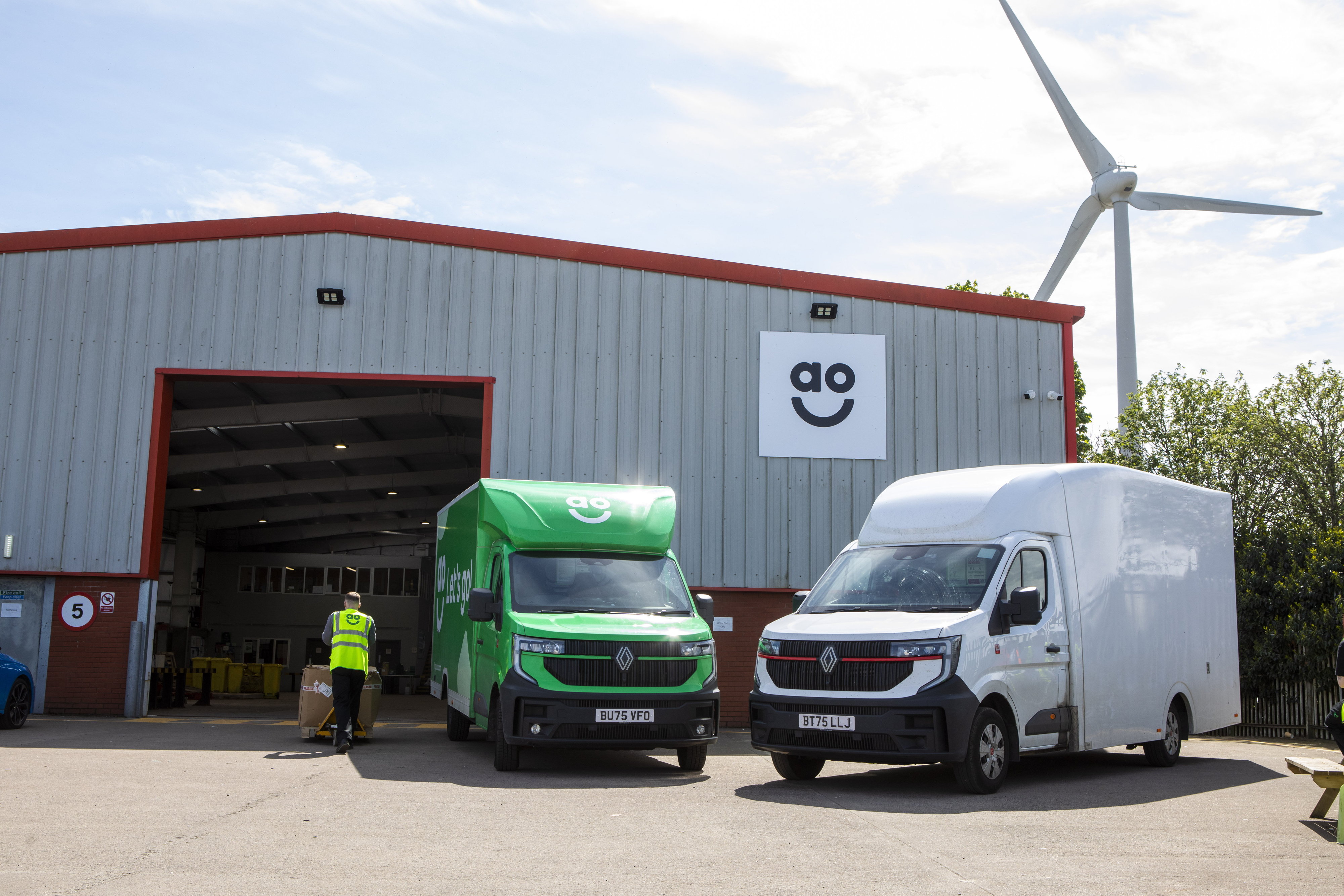AO.com appliance delivery depot used for comparing delivery-led appliance deal value
