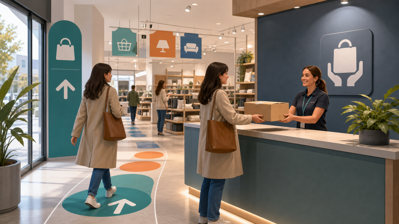 Argos Click and Collect counter