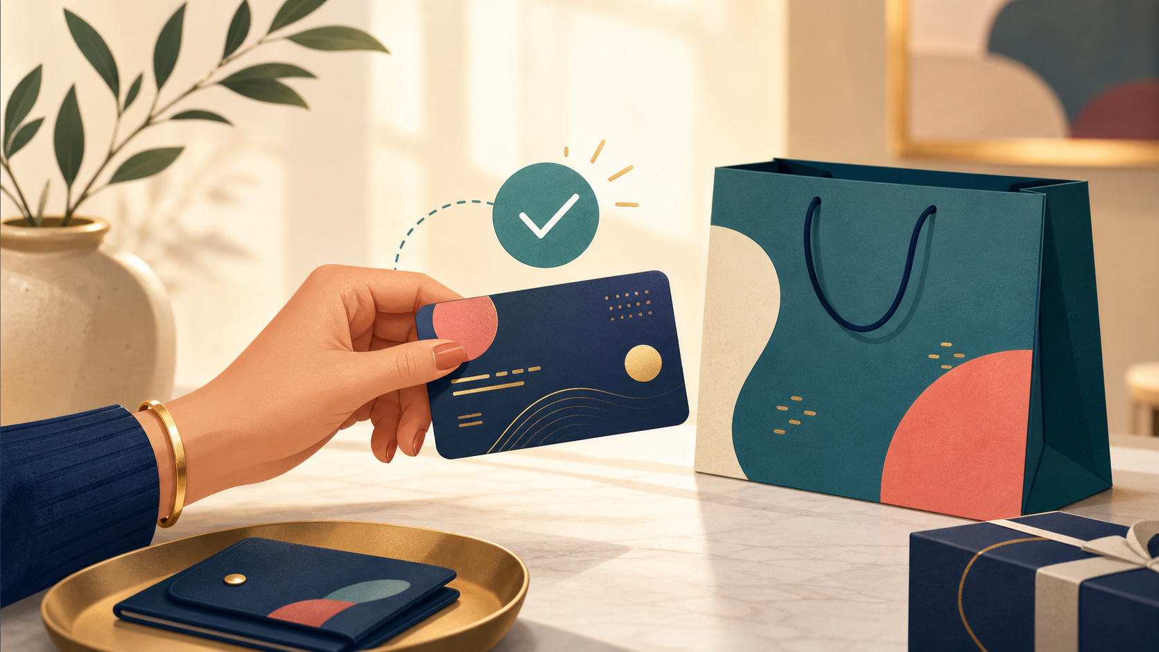 Official card-offer campaign showing saving an offer before shopping