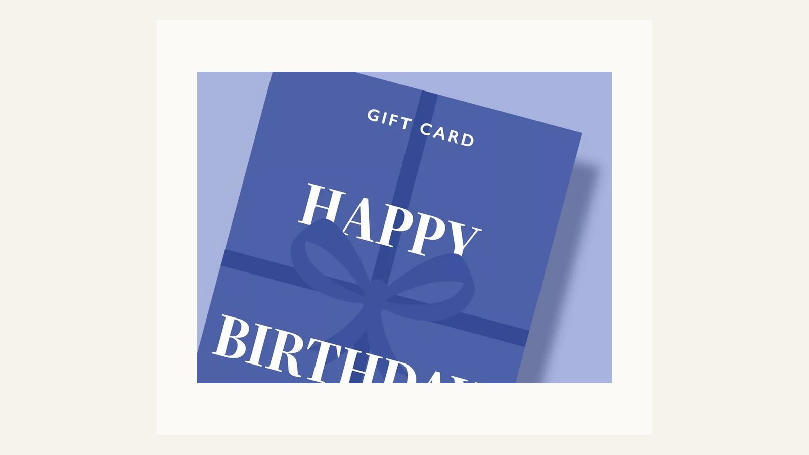 Gift card used as an example when checking whether a UK voucher is worth using